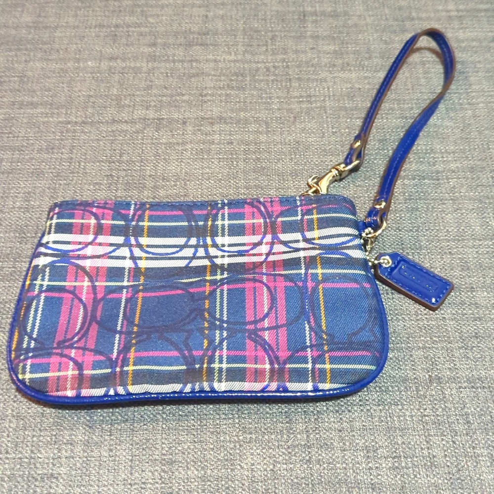 Coach small wallet wristlet